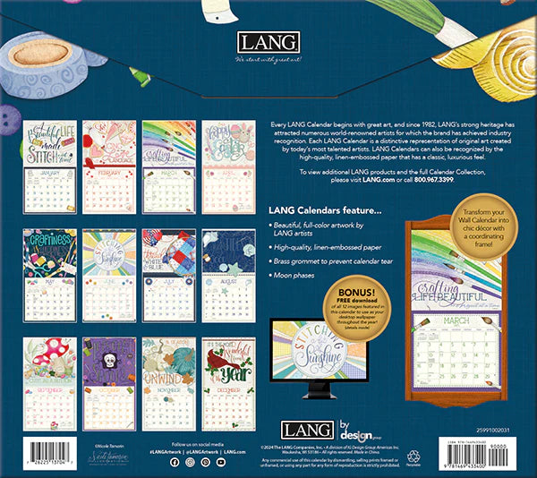 Lang Calendar: Handmade Happiness 2025