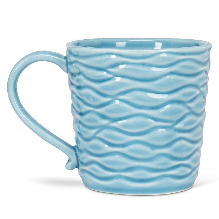 Wavy Mug with Loon in Alcove