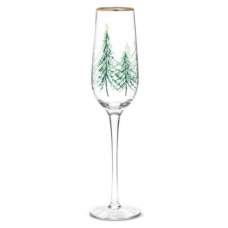 Winter Trees Glassware