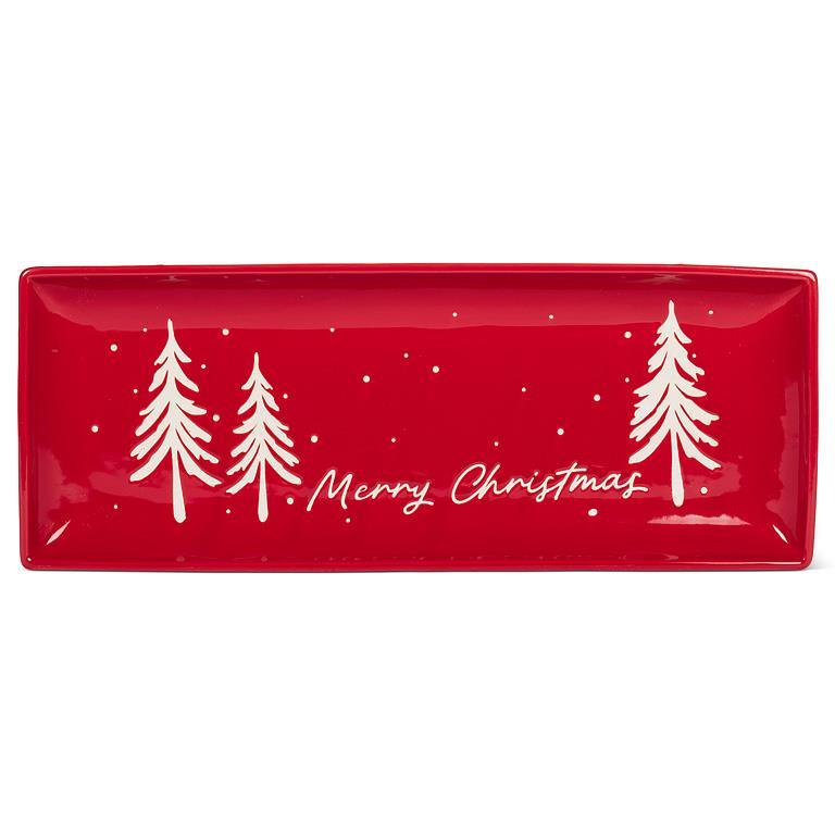 Merry Rectangle Platter