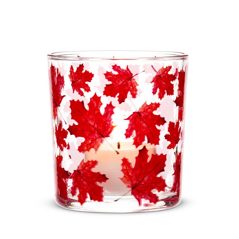 Maple Leaves Votive