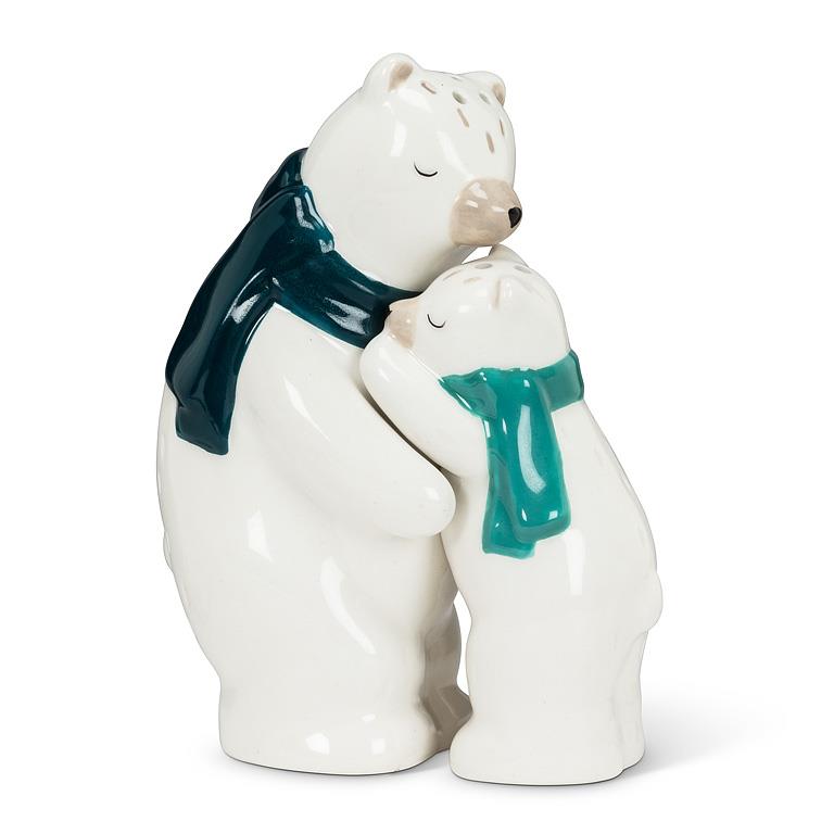 Hugging Polar Bear Salt & Pepper