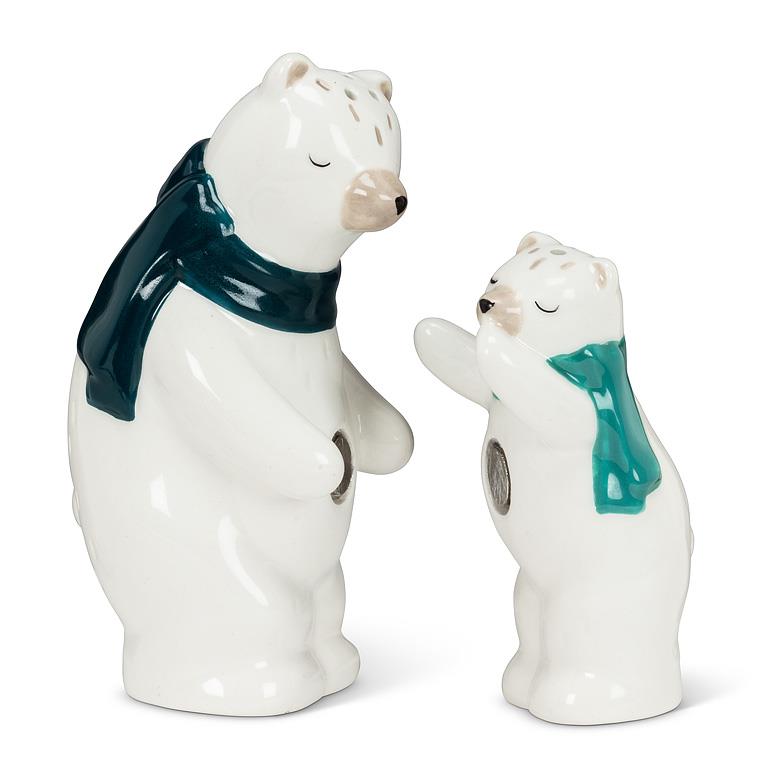 Hugging Polar Bear Salt & Pepper