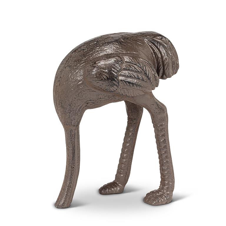 Ostrich Hiding Its Head