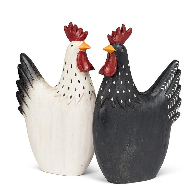 Rustic Chicken Figurine