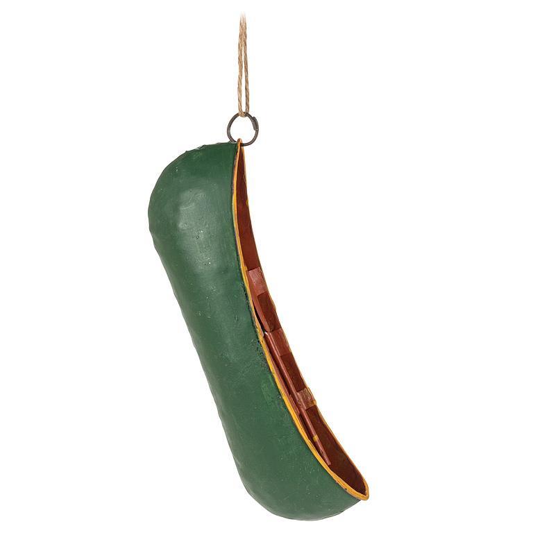 Metal Canoe Ornament