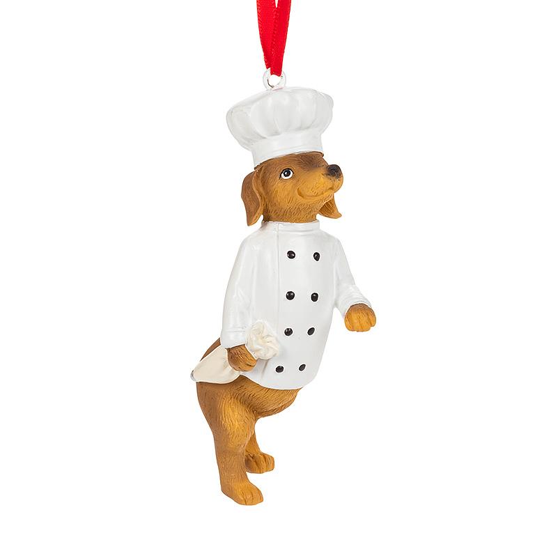 Chef Dog Ornament