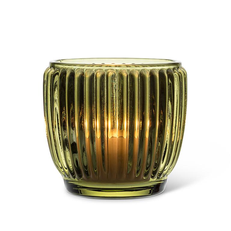 Small Ribbed Votive
