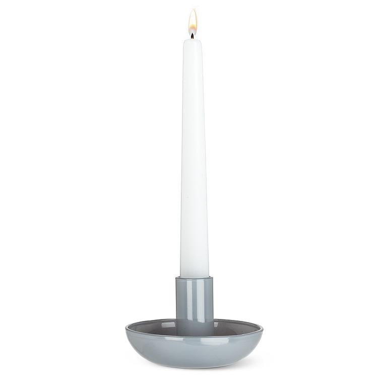 Small Pipe Taper Candle Holder