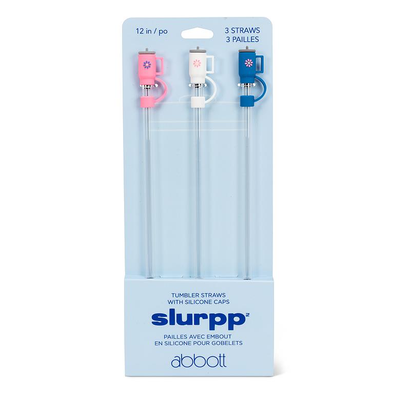 Jumbo Straws with Drink Bottle Caps