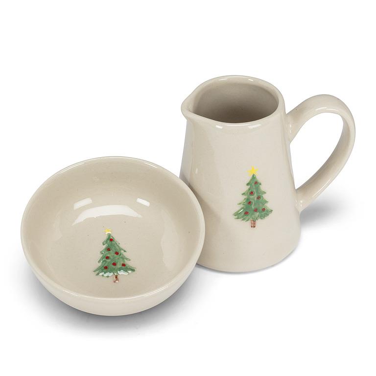 Christmas Tree Mini Jug Or Bowl