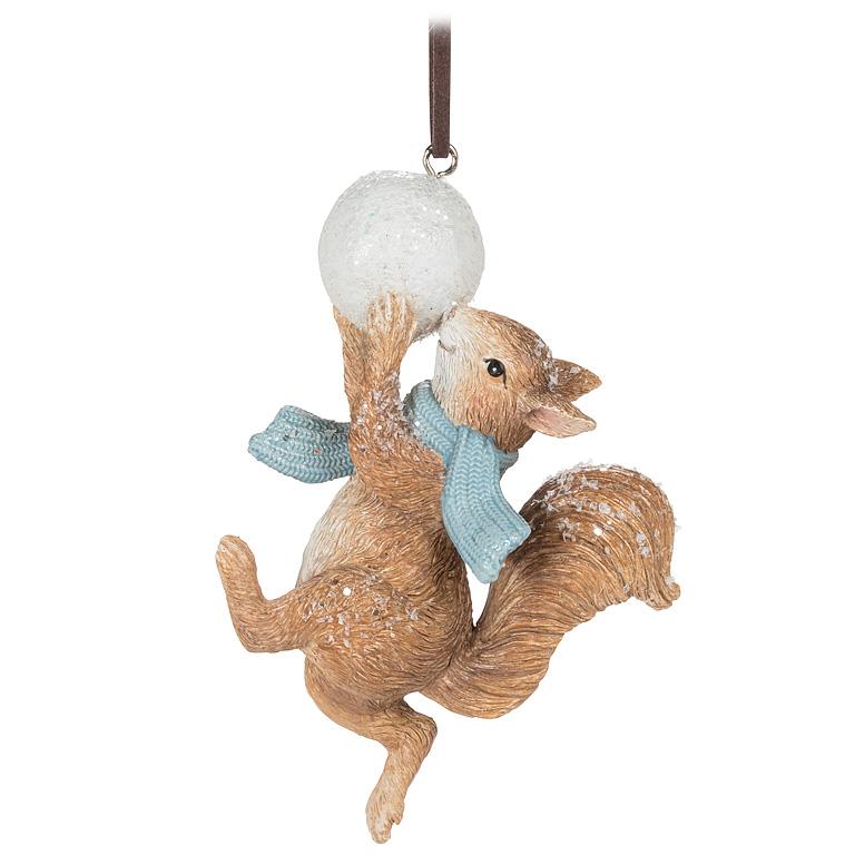 Critters with Snowball Ornament