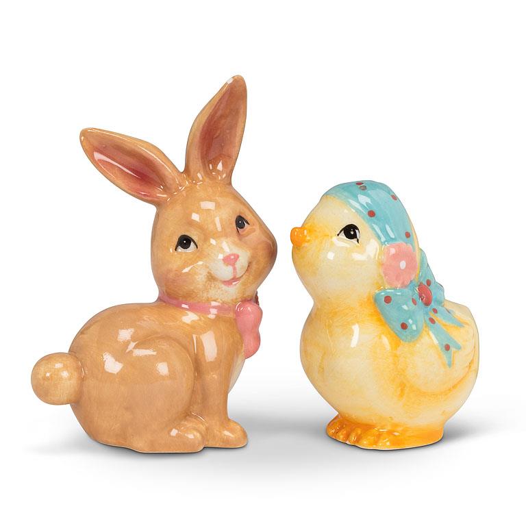 Bunny and Chick Salt and Pepper