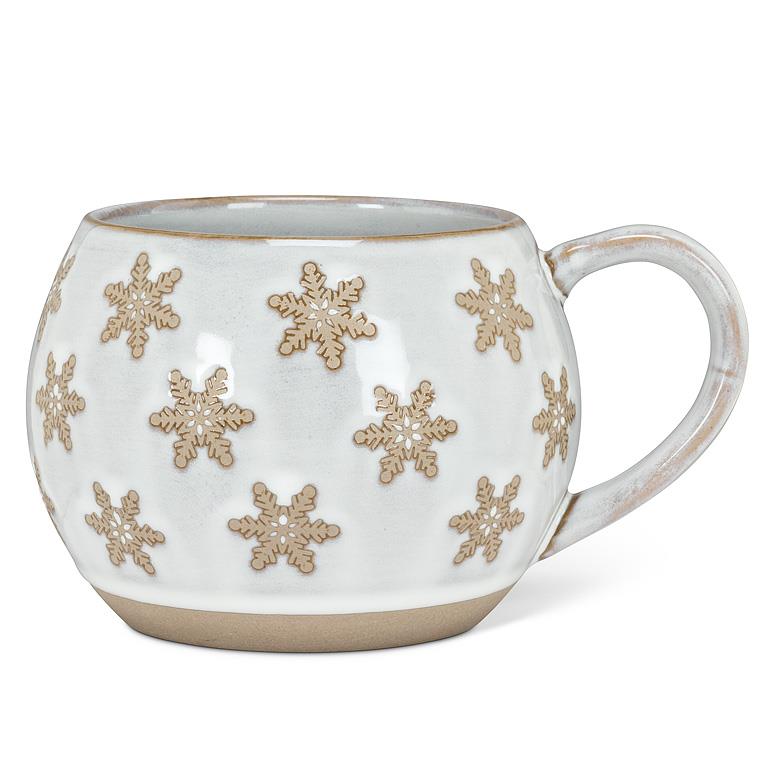 Snowflakes Ball Mug or Plate