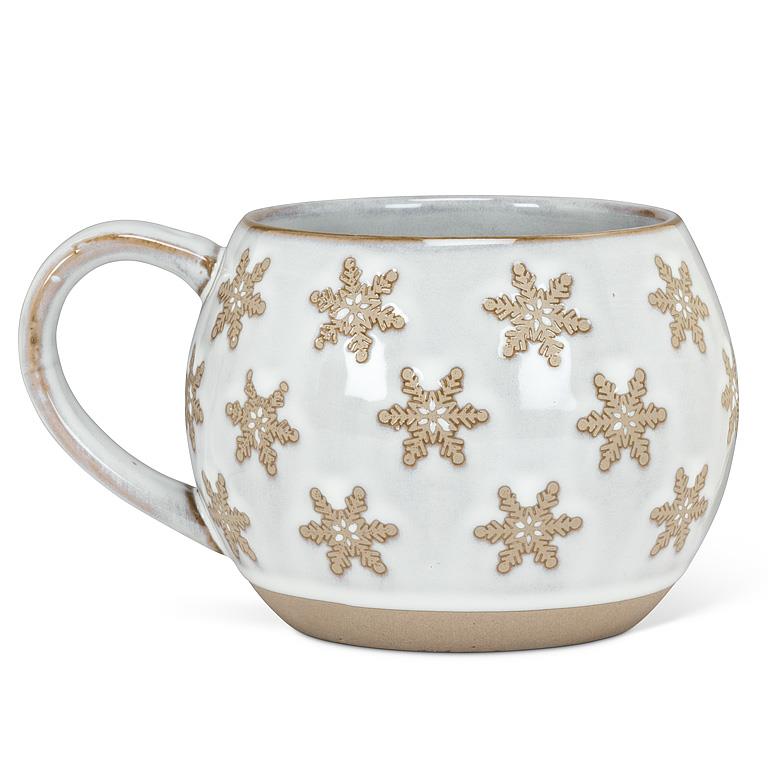 Snowflakes Ball Mug or Plate