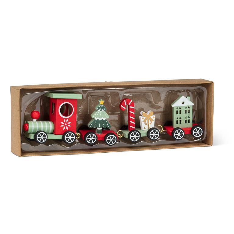 Small Wooden Train Set