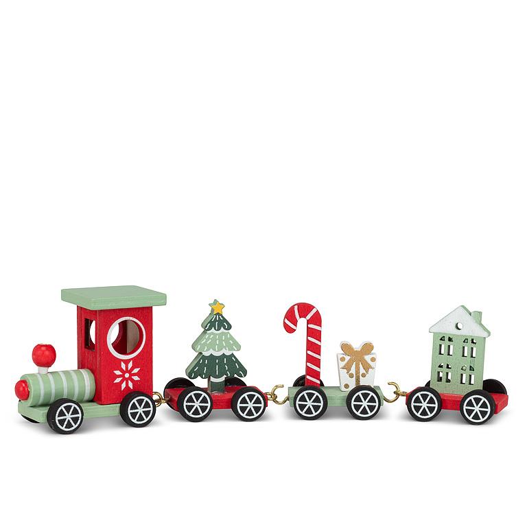 Small Wooden Train Set