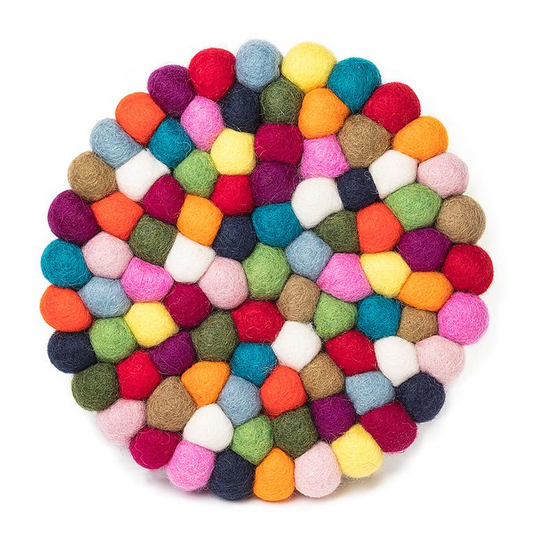 Felt Ball Trivet