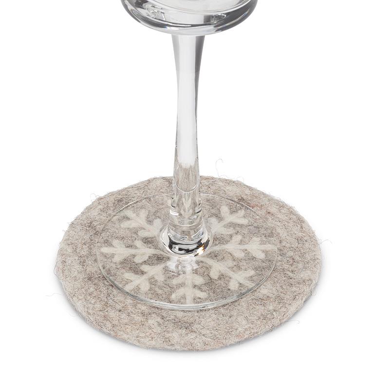Wool Snowflake Coaster