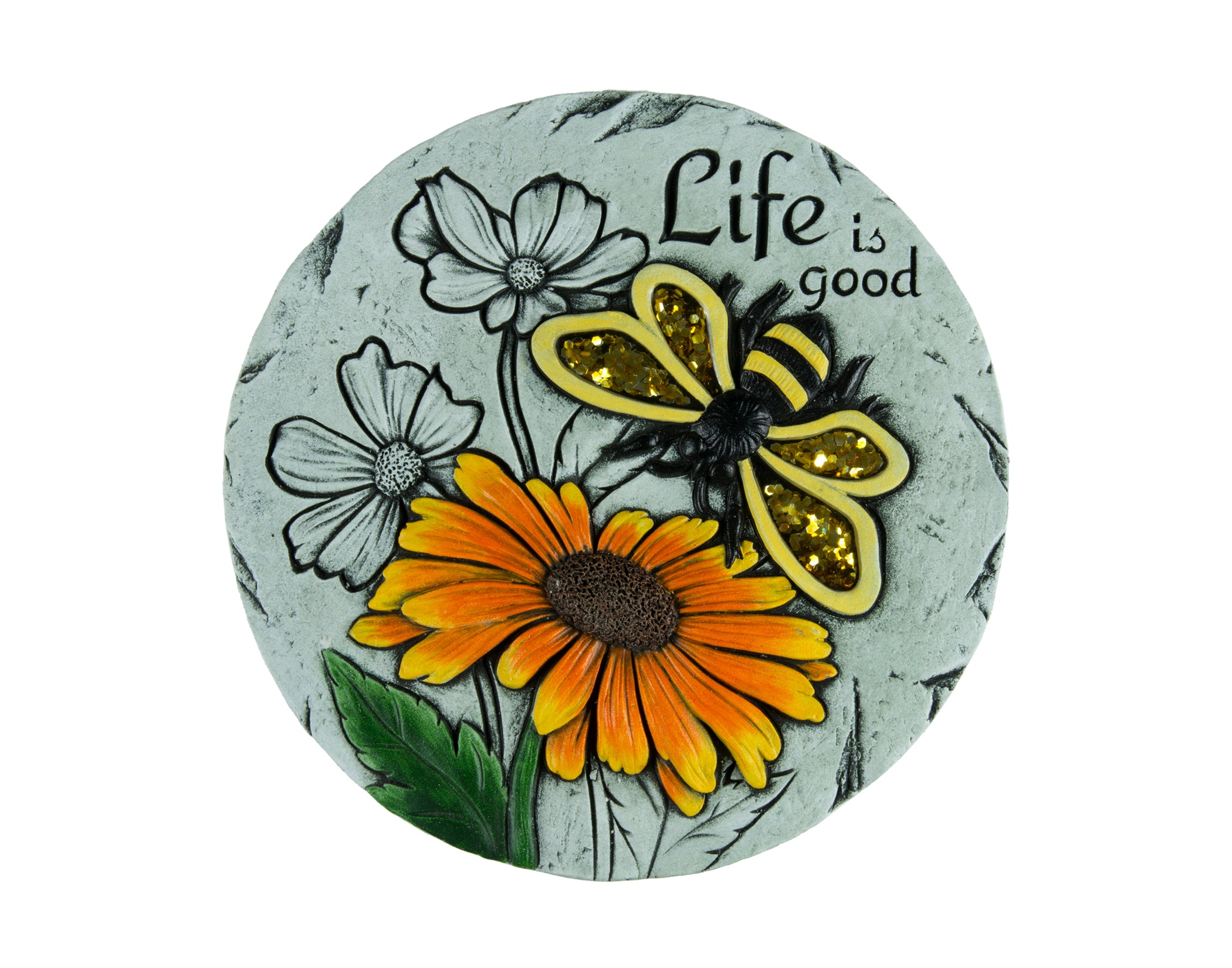 Bee and Flower Stepping Stone