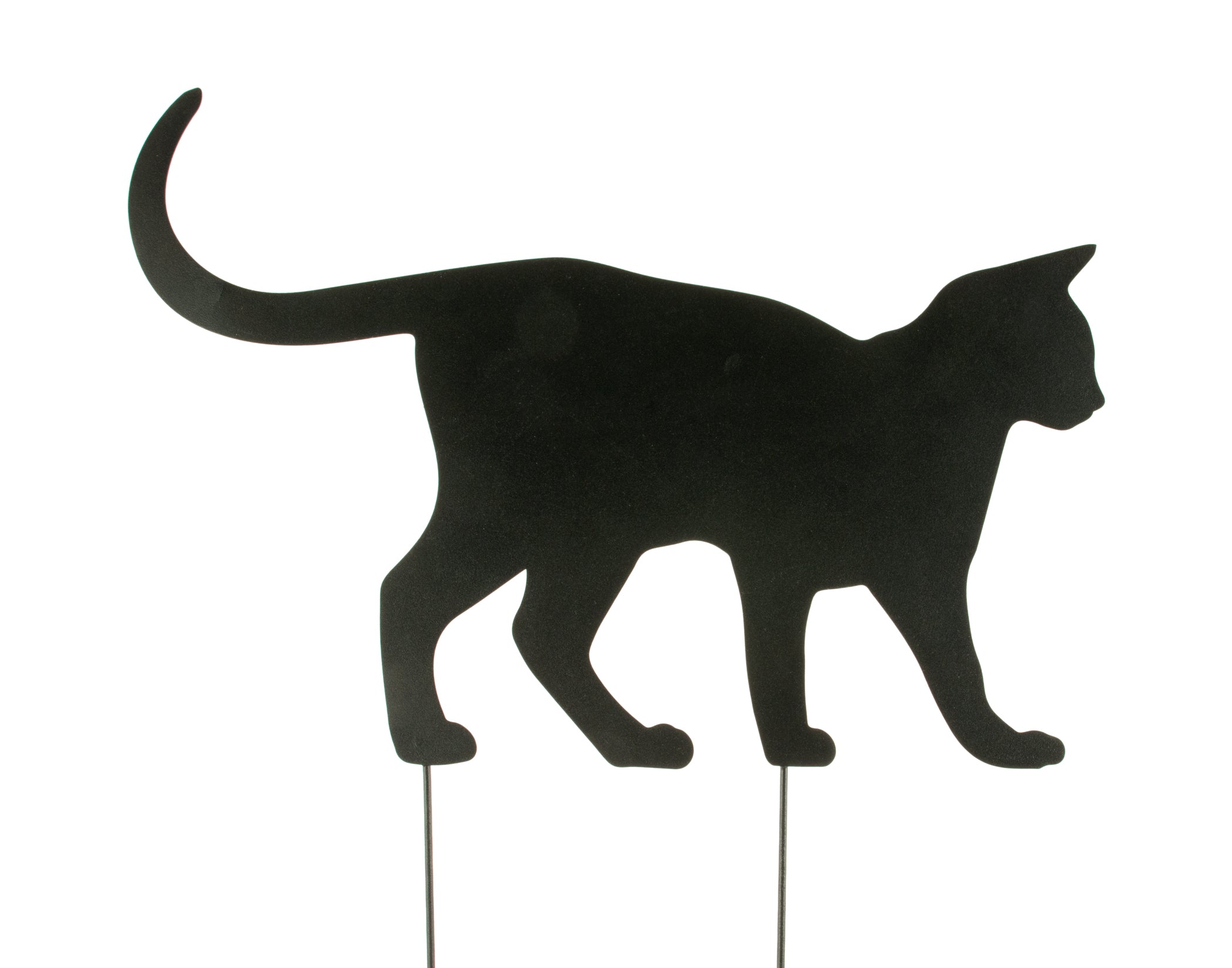 Black Cat Garden Stake