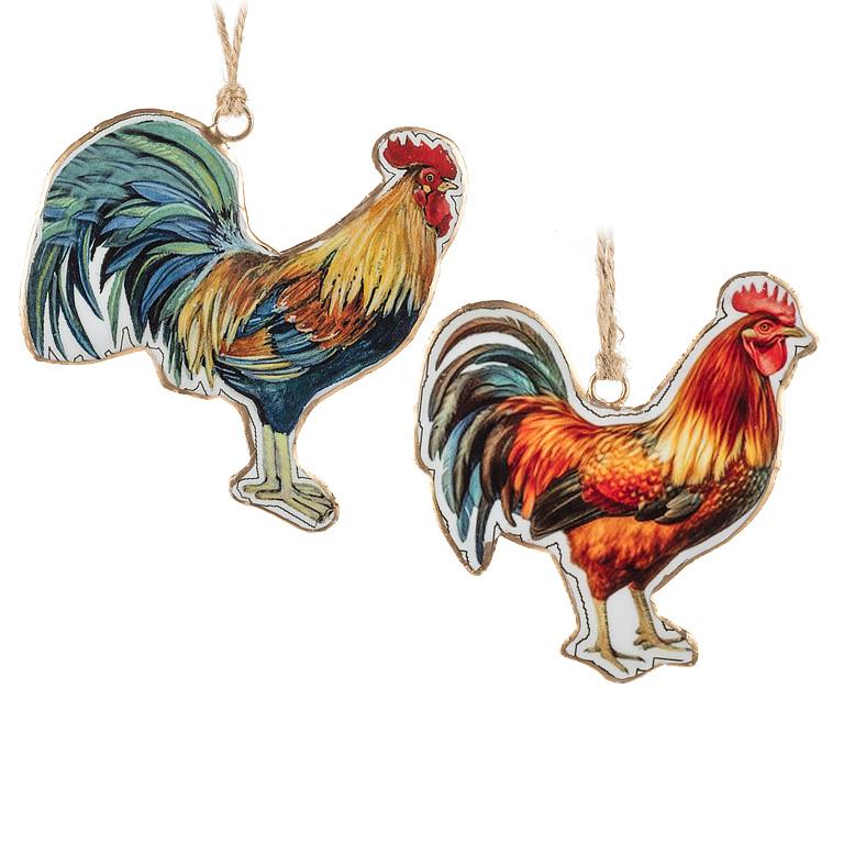 Rooster Ornament