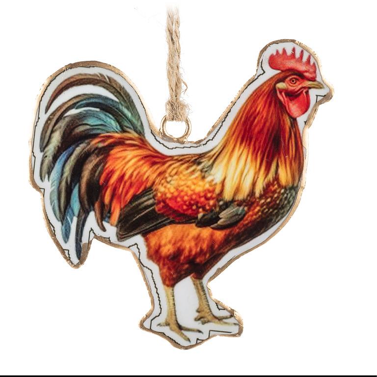 Rooster Ornament