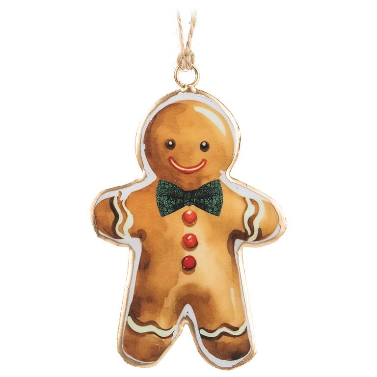 Classic Gingerbread Double-Sided Ornament