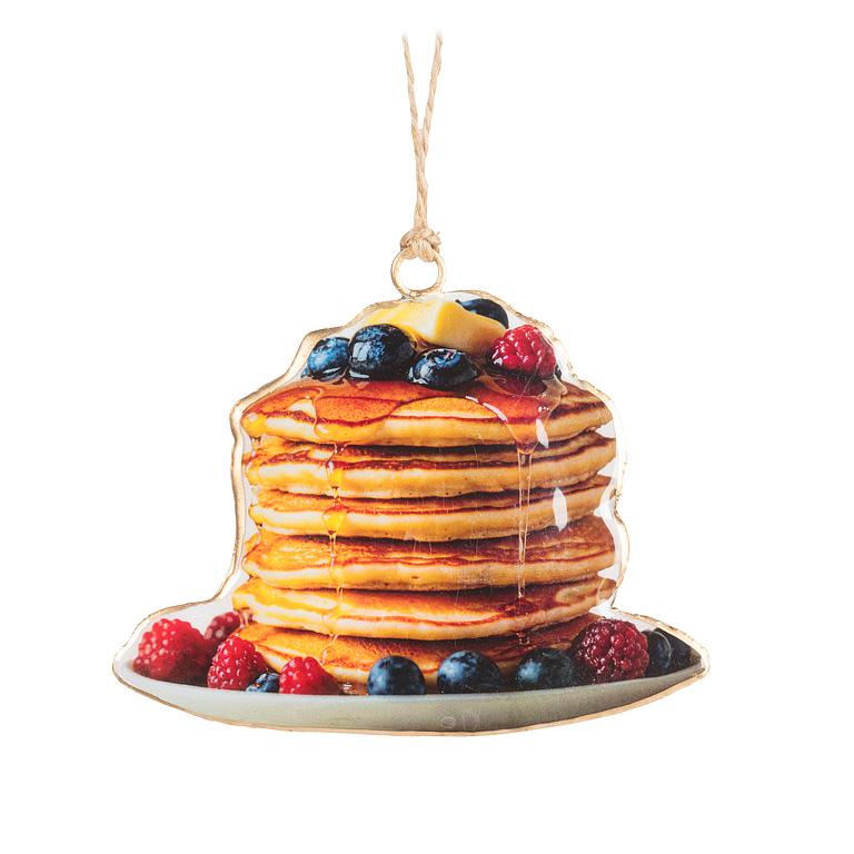 Double Sided Ornament: Stack of Pancakes