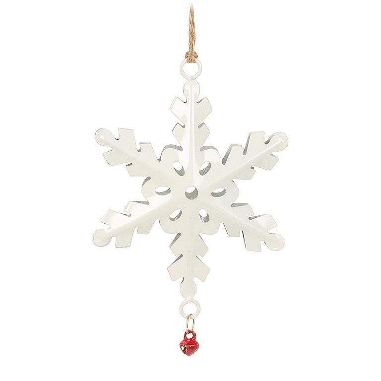 Snowflake Ornament With Bell