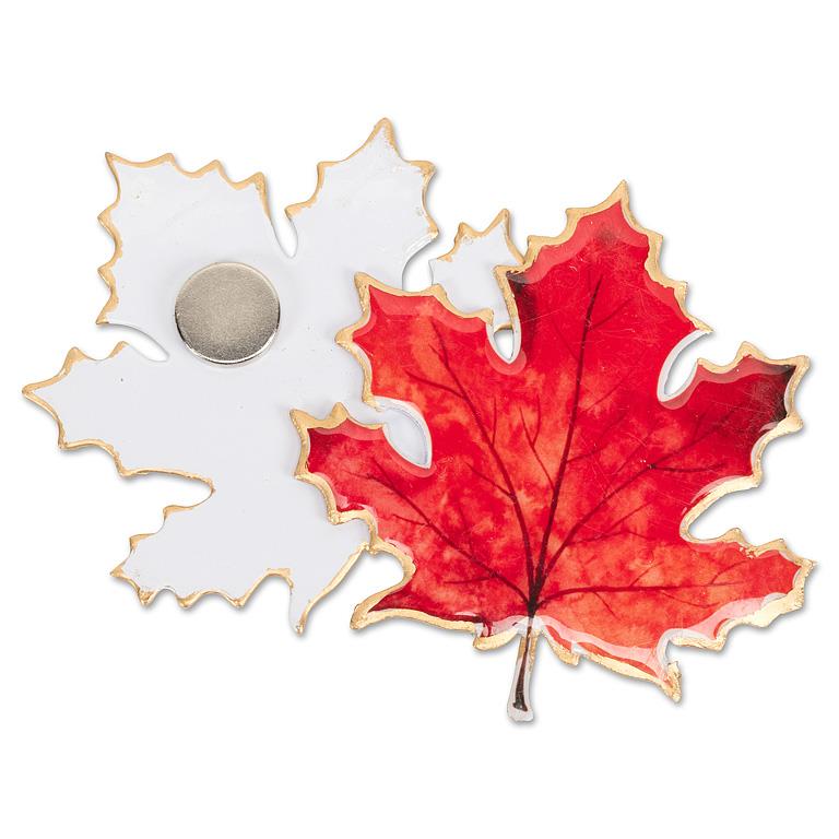 Magnetic Screen Door Saver-Maple Leaf