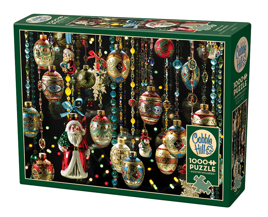 Cobble Hill Puzzles: Christmas Ornaments