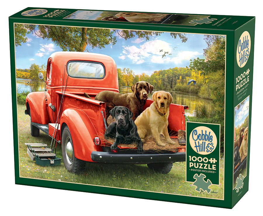 Cobble Hill Puzzle:  Fishing Friends