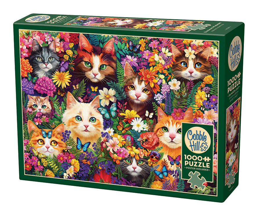 Cobble Hill Puzzle: Blooming Whiskers