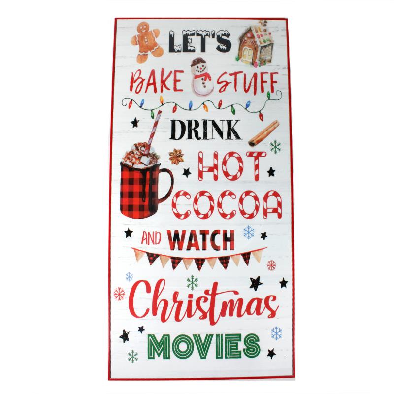 Let's Bake Stuff Wall Plaque
