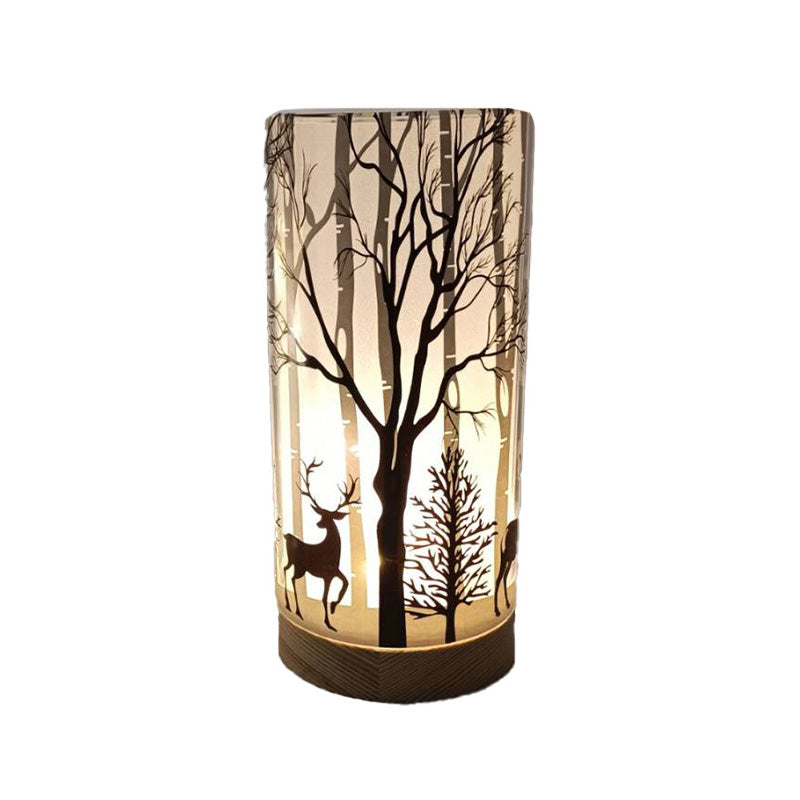 Deer in the Forest Lamp