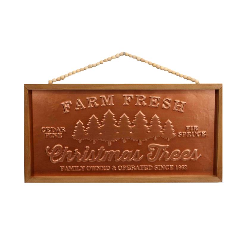 Farm Fresh Christmas Tree Sign