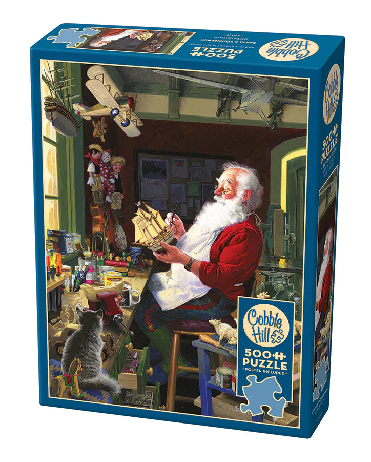 Cobble Hill Puzzle: Santa's Workbench