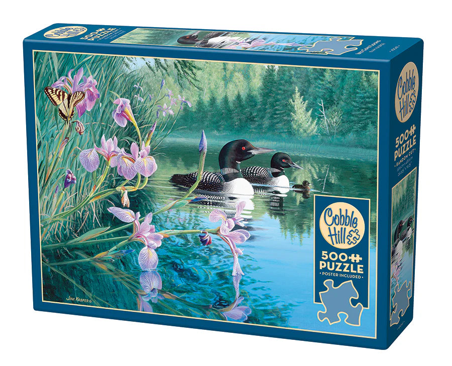 Cobble Hill Puzzle: Iris Cove Loons