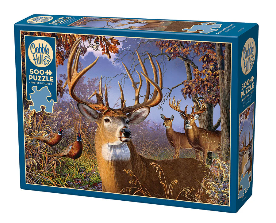 Cobble Hill Puzzle: Deer and Pheasant