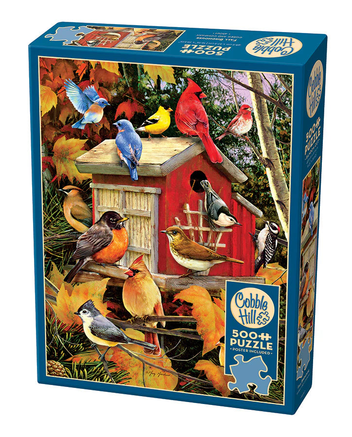 Cobble Hill Puzzle: Fall Birdhouse