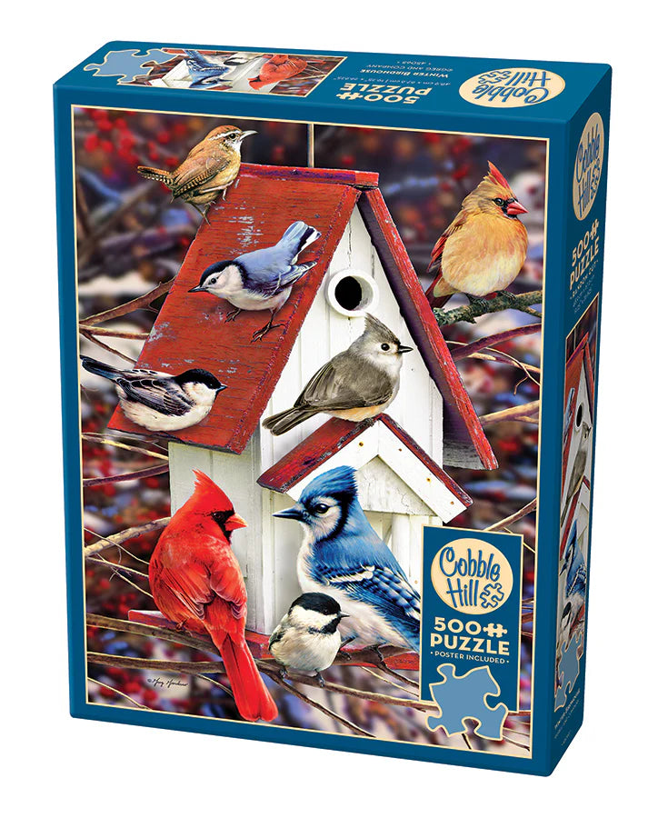 Cobble Hill Puzzles: Winter Birdhouse