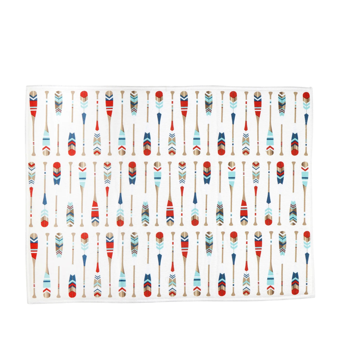 Paddle Printed Drying Mat