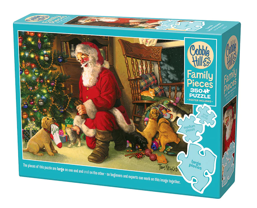 Cobble Hill Puzzle: Santa's Lucky Stocking (Family)