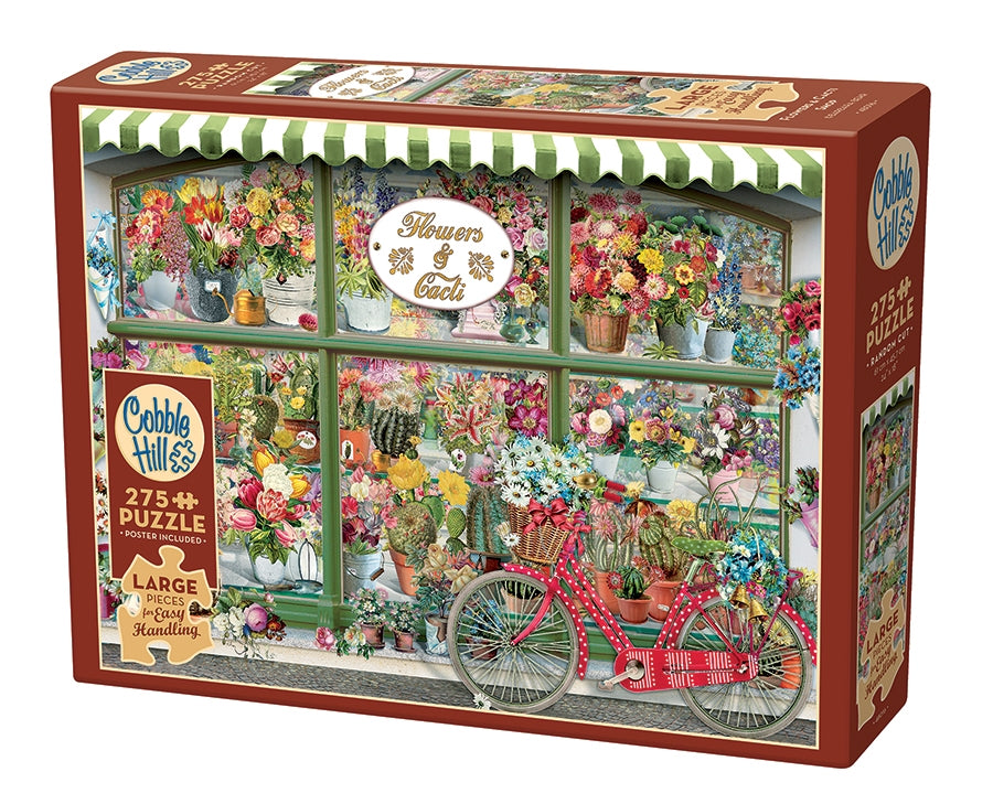 Cobble Hill Puzzle: Flowers & Cacti Shop
