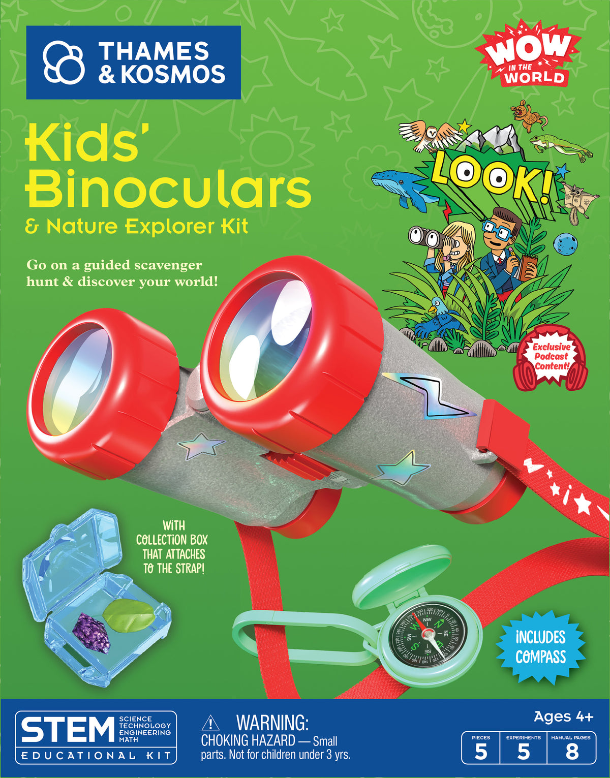 Kids Binoculars & Nature Explorer Kit