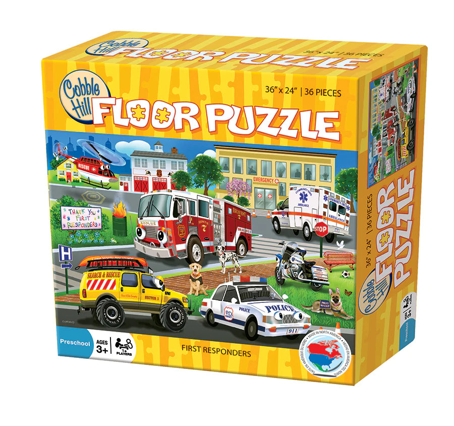 Cobble Hill Floor Puzzle: First Responders