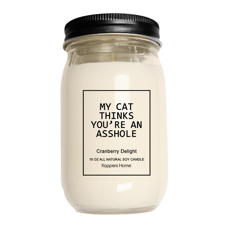 My Cat Thinks...Soy Candle