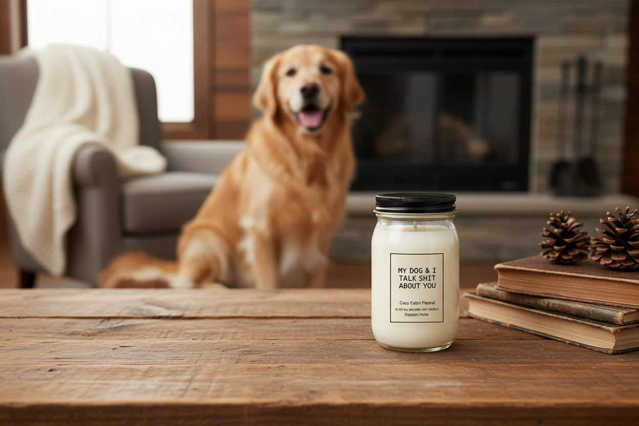 My Dog and I...Soy Candle