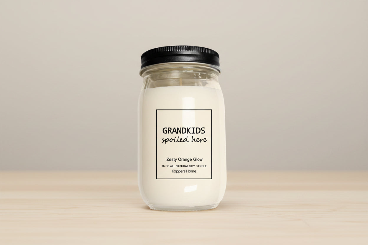 Grandkids Spoiled...Soy Candle